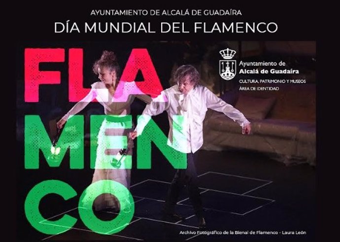 Cartel del Día del Flamenco de Alcalá de Guadaíra.