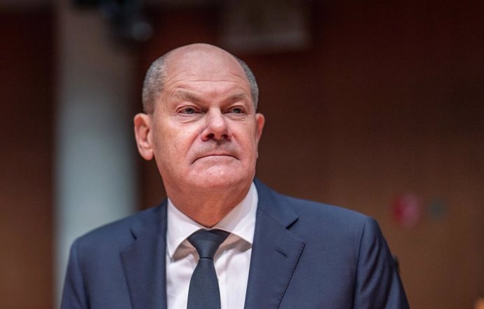 14 November 2024, Berlin: German Chancellor Olaf Scholz attends the Bundestag's Committee of Inquiry into Afghanistan. Photo: Michael Kappeler/dpa