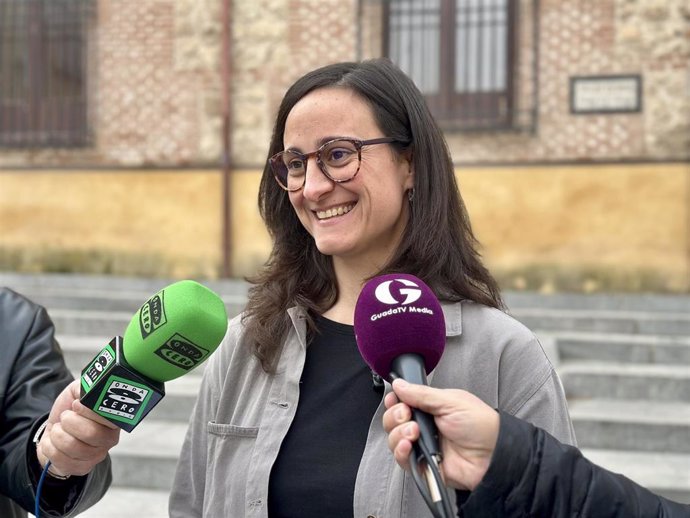 La concejala del PSOE en el Ayuntamiento de Guadalajara Gemma Mínguez.