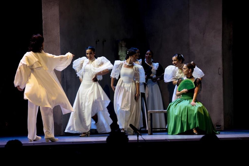 El Ballet Flamenco de Andalucía en una imagen de archivo.