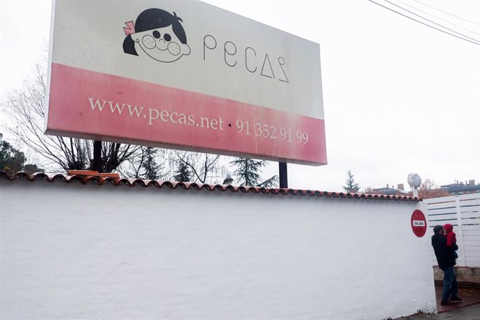 Archivo - Exterior de las instalaciones del centro infantil Pecas de Pozuelo de Alarcón.