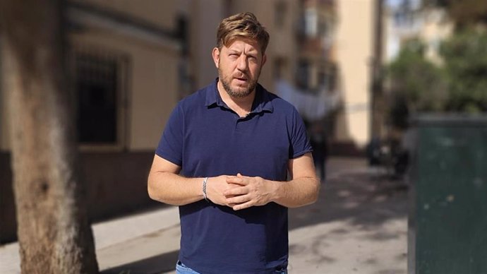 El concejal portavoz adjunto de Con Málaga, Nicolás Sguiglia.