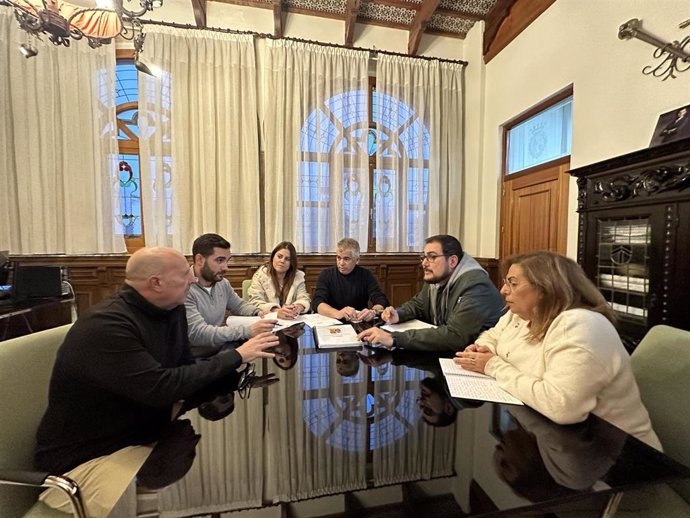 Reunión sobre el Plan de Emergencia Municipal de Martos.