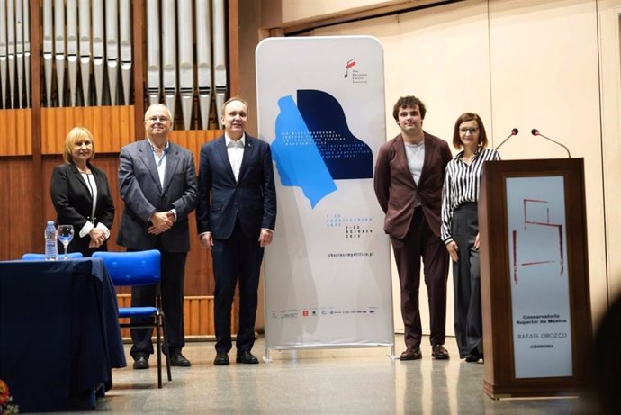 Presentación del Concurso Chopin en el Conservatorio Superior de Música de Córdoba.