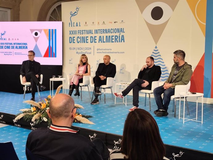 Mesa redonda de Fical protagonizada por Joaquín Reyes, Marta Hazas, Carlos Areces y Ernesto Sevilla.