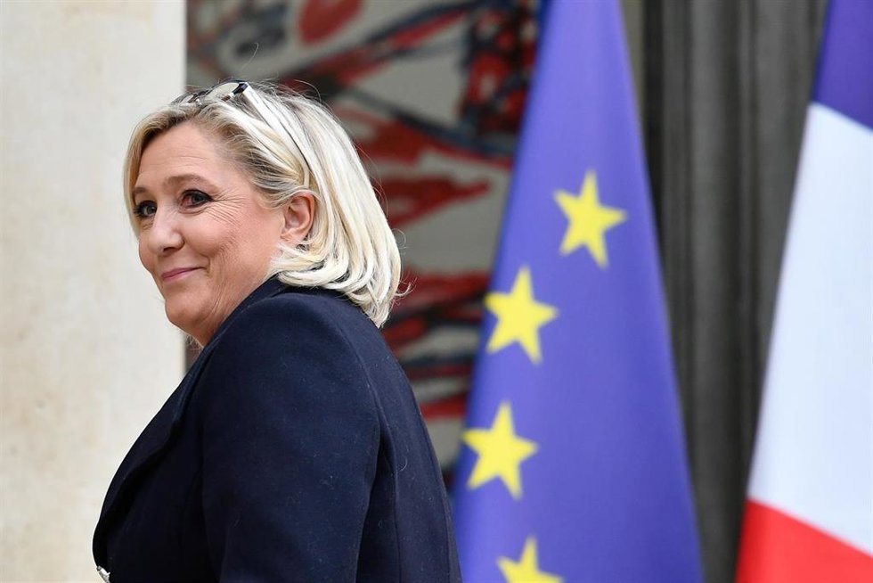 Archivo - Marine Le Pen, líder de Agrupación Nacional, en una imagen de archivo