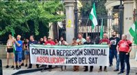 La Junta recurre la absolución de los miembros del SAT que protestaron por un despido en Granada y pide prisión