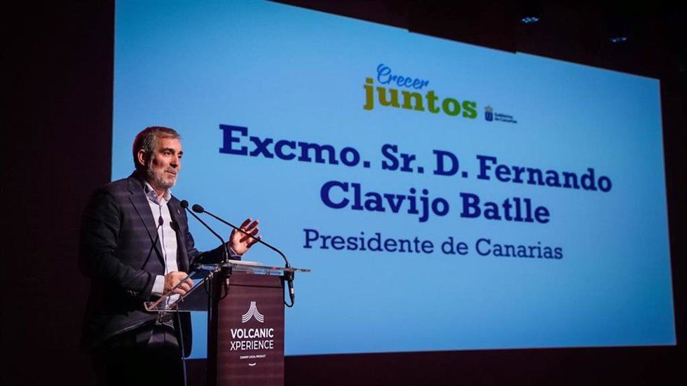 El presidente de Canarias, Fernando Clavijo