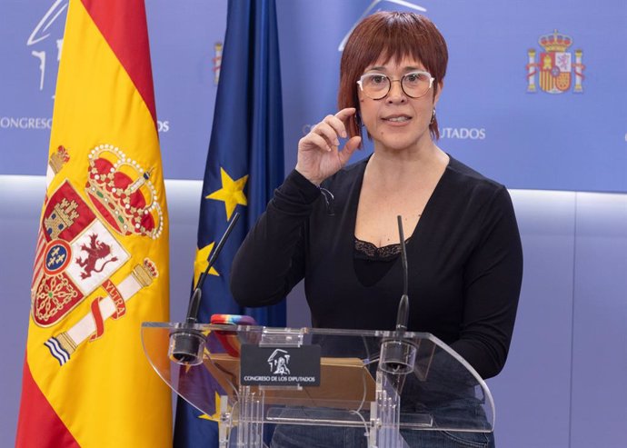 Archivo - La portaveu adjunta de Sumar al Congrés i diputada de Compromís, Àgueda Micó