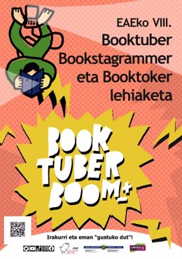 Booktuberboom_+ lehiaketan parte hartzeko epea azaroaren 25ean bukatuko da