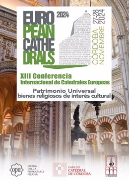 Cartel de la XIII Conferencia de Catedrales Europeas.