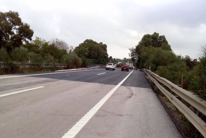 La autovía A-381 enlaza Jerez de la Frontera y Los Barrios reabre en el kilómetro 83,6.