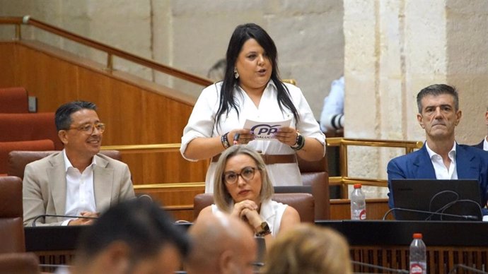 La parlamentaria andaluza del Partido Popular de Almería Mónica Morales.