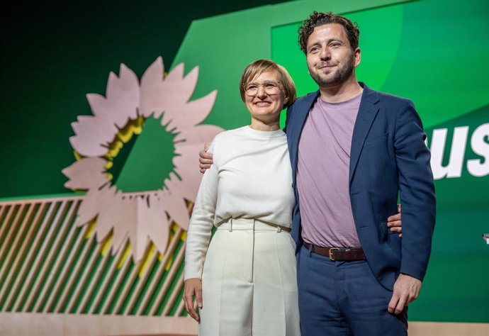 Franziska Brantner y Felix Banaszak, nuevos colíderes del partido Los Verdes