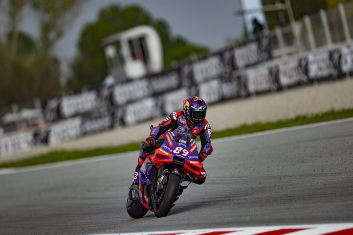 89 MARTIN Jorge (spa), Prima Pramac Racing, Ducati Desmosedici GP24, action during the 2024 MotoGP Motul Solidarity Grand Prix of Barcelona on the Barcelona-Catalunya Circuit from November 13 to 15, at Montmelo, Spain - Photo Studio Milagro / DPPI