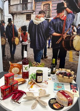 Productos exhibidos en la Feria Internacional de Turismo Interior que se celebra este fin de semana en Valladolid