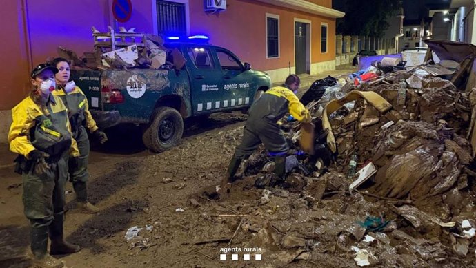 Catalunya envía un segundo convoy de Agents Rurals con 30 efectivos a Valencia