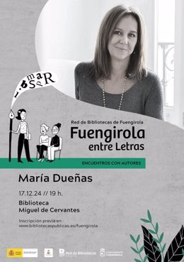 María Dueñas y Alicia Giménez Bartlett se suman a la programación de Fuengirola entre Letras