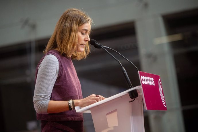 Líder dels Comuns al Parlament, Jéssica Albiach