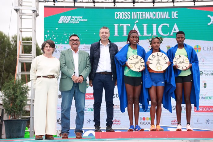 Entrega de premios del XLII Cross Internacional de Itálica.