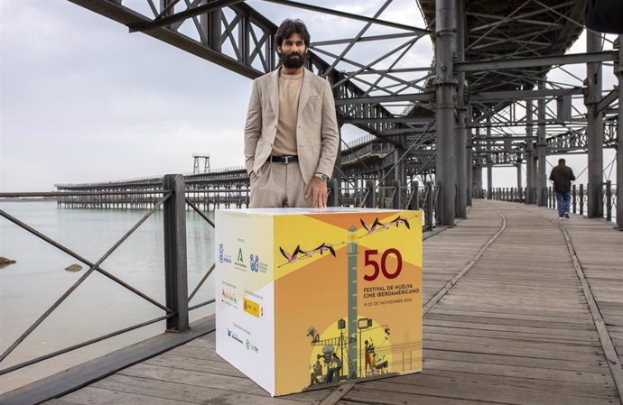 El actor Rubén Cortada, este domingo recibe el Premio Luz de la 50 edición del Festival de Huelva de Cine Iberoamericano