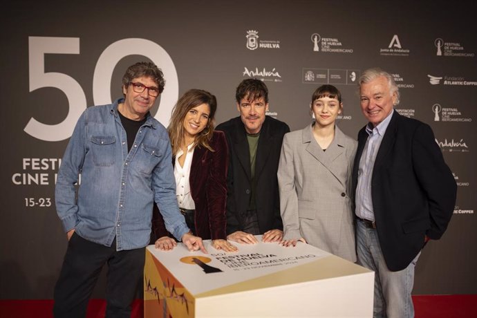 El español Norberto López Amado ha presentado, este domingo, en el Festival de Cine de Huelva 'El cuento del lobo' (2024)