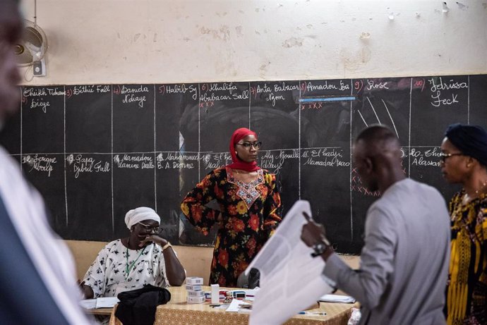 Archivo - Imagen de archivo de elecciones en Senegal