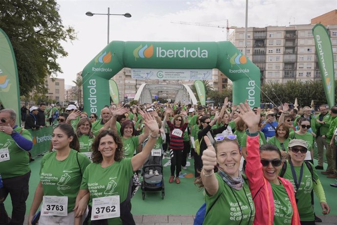 Marcha contra el Cáncer en Murcia