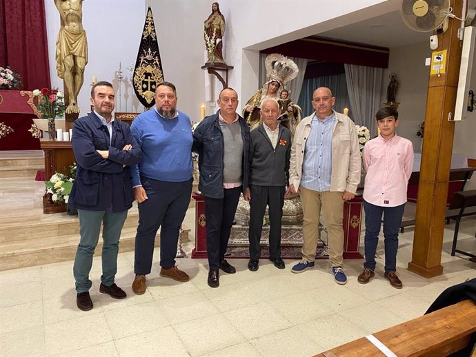 La hermandad ha celebrado este domingo el Día del Hombre del Mar en la Parroquia del Carmen y San Marcos.