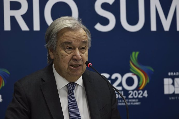 El secretario general de Naciones Unidas, António Guterres