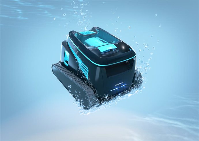 Meet the LIBERTY 600, Maytronics' top cordless robotic pool cleaner, featuring step jet-cleaning for complete coverage, multi-layer filtration for unmatched water clarity, Click-Up retrieval, and a 4.5-hour runtime-- perfect for large pools. Enjoy effor