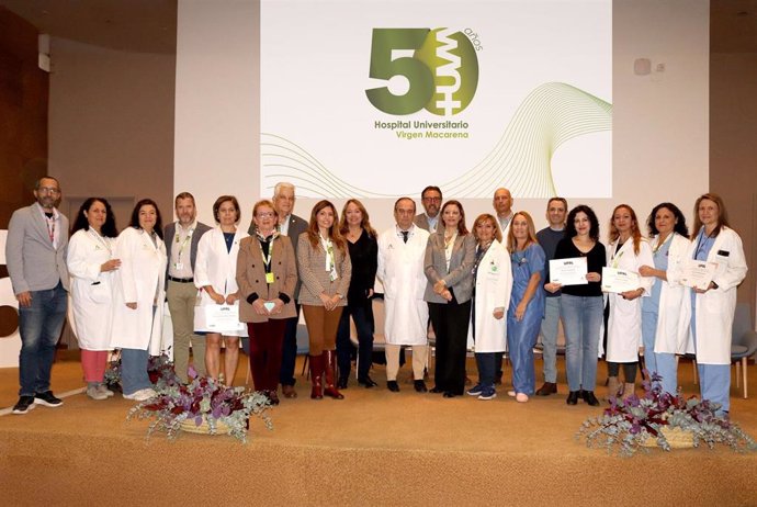 El Hospital Macarena distingue a las cuatro unidades más comprometidas con la prevención de riesgos laborales.