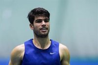 Alcaraz: "Sigo un poco resfriado, pero estoy casi al cien por cien"