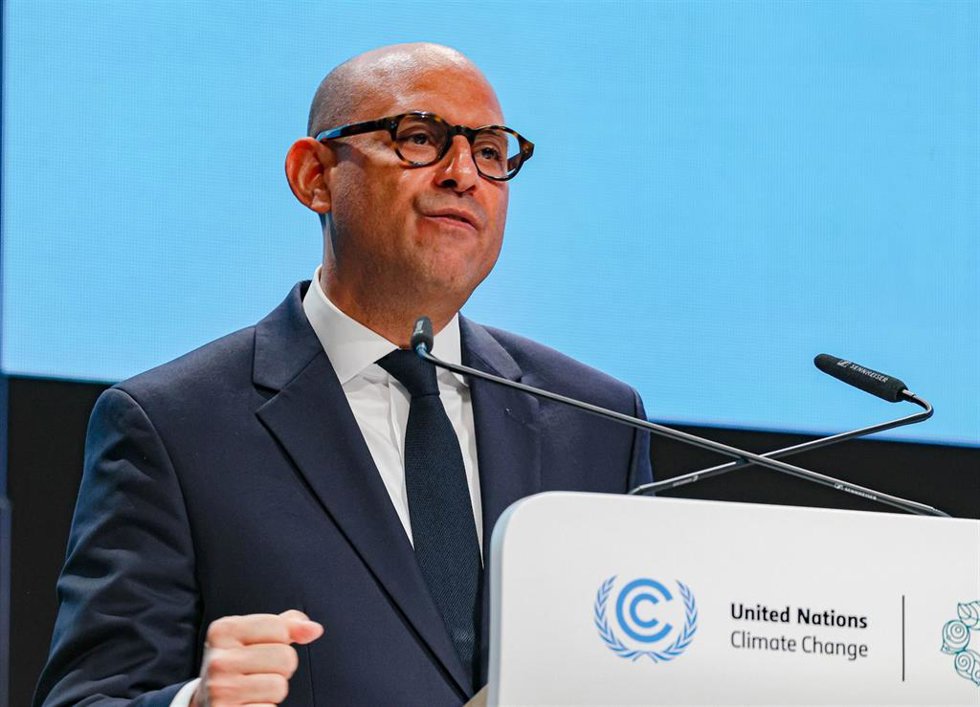 El secretario ejecutivo de la ONU sobre el Cambio Climático, Simon Stiell.