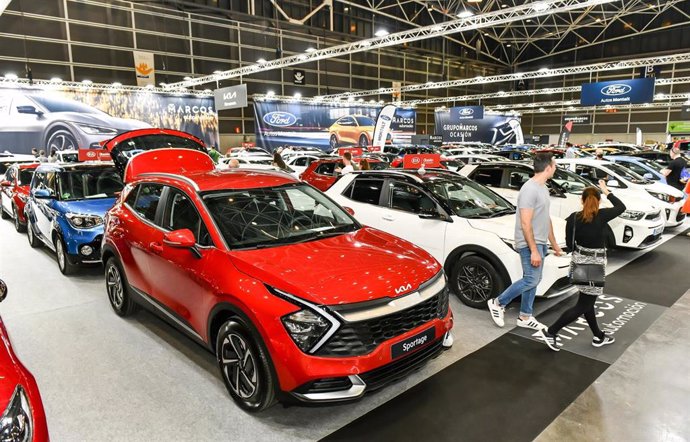 Archivo - Feria del Automóvil en Feria Valencia