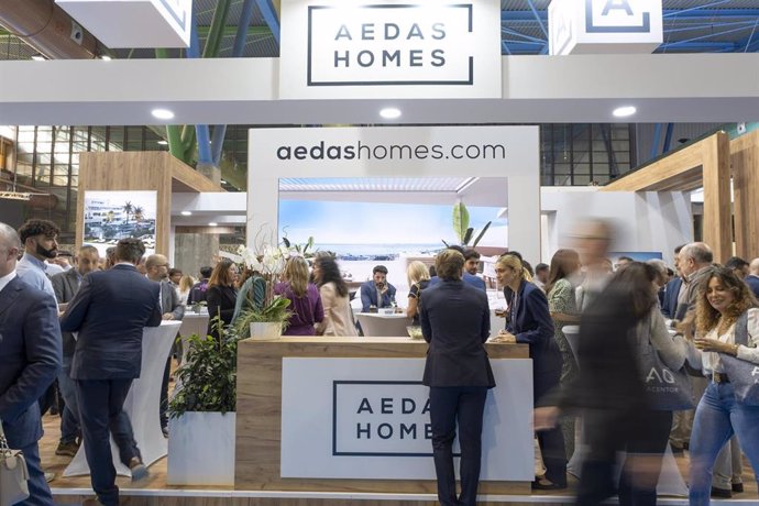 Stand de Aedas Homes en el SIMed 2024