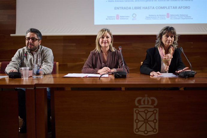 La consejera, López en la apertura de la Jornada ‘Narrativas Restaurativas’