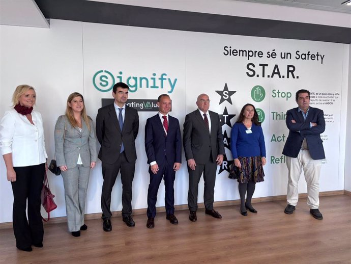 Visita a Signify en Valladolid