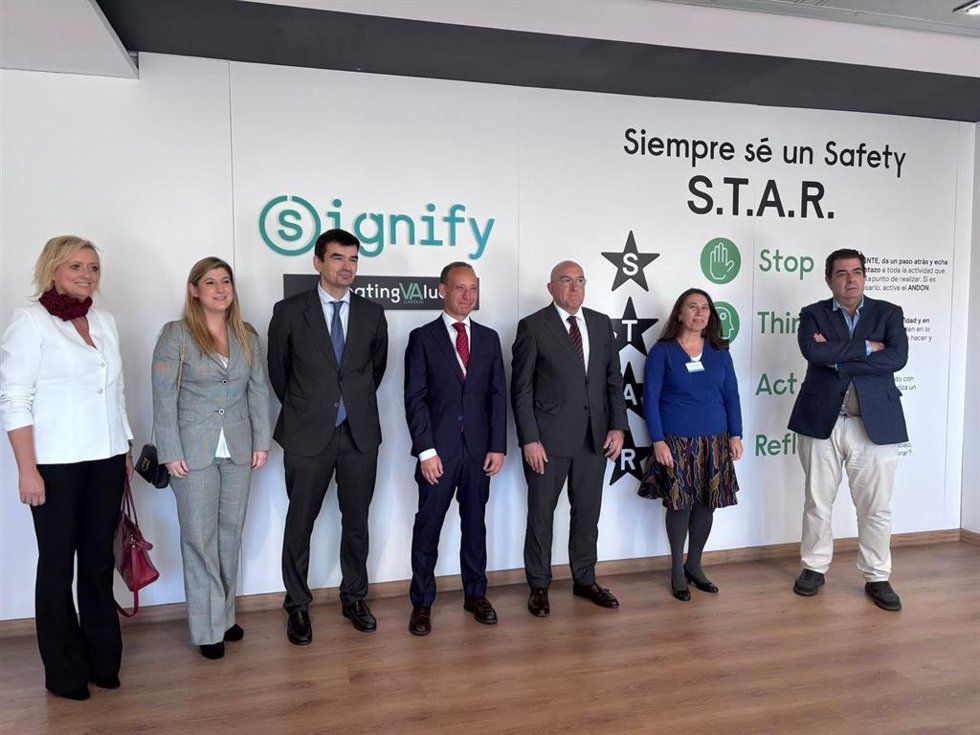 Visita a Signify en Valladolid