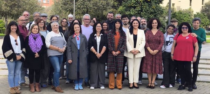 Presentación de la candidatura de Raquel Martínez a las primarias para liderar Podemos Andalucía.