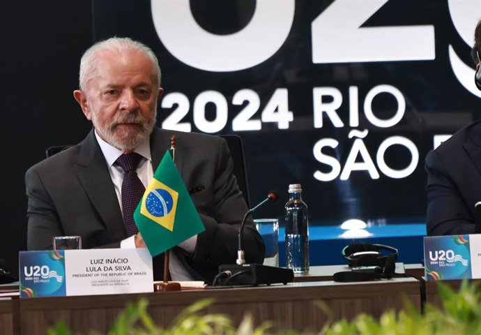 El presidente de Brasil, Luiz Inácio Lula da Silva.