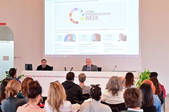 Charla organizada por Cort en el marco de la semana europea del emprendimiento.