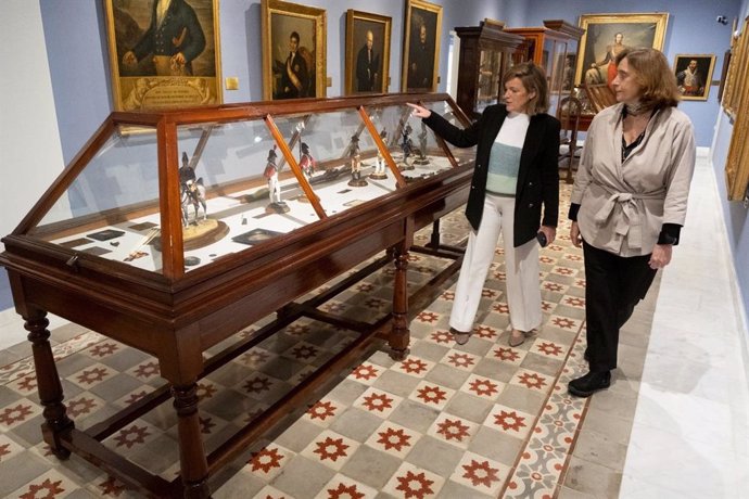 Maite González, concejala de Cultura en Cádiz, en el Museo Las Cortes.