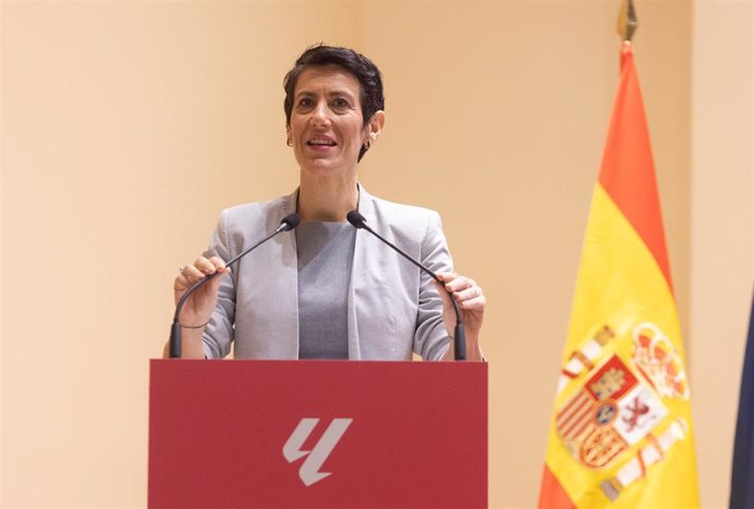 La ministra de Inclusión, Seguridad Social y Migraciones, Elma Saiz.