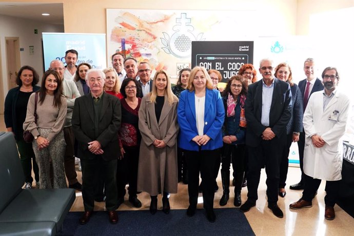 La vicealcaldesa y delegada de Seguridad y Emergencias, Inma Sanz, visita el Centro de Patología Dual del Instituto de Adicciones de Madrid Salud