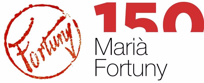 Logo del Any Fortuny, que conmemora el 150 aniversario de la muerte del pintor Marià Fortuny y da comienzo en otoño de 2024.