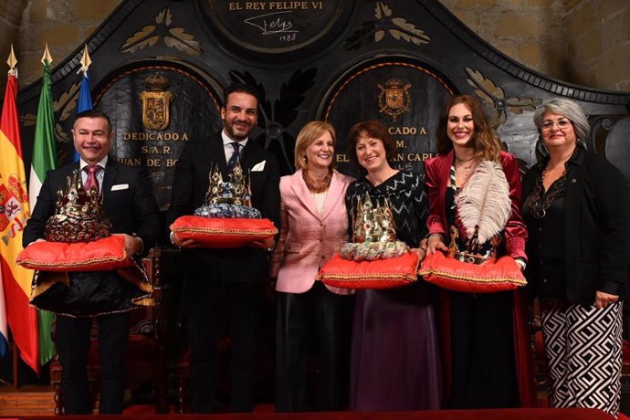 Acto de presentación de los Reyes Magos de Jerez 2025.