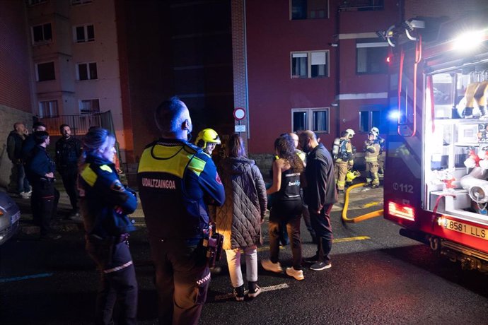 Incendio en Barakaldo