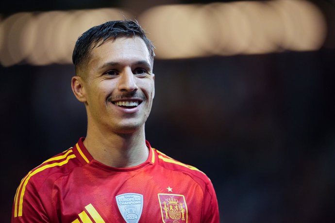 Archivo - Bryan Zaragoza of Spain looks on during the UEFA Nations League 2024/25 League A Group A4 match between Spain and Serbia at Nuevo Arcangel stadium on October 15, 2024, in Cordoba, Spain.