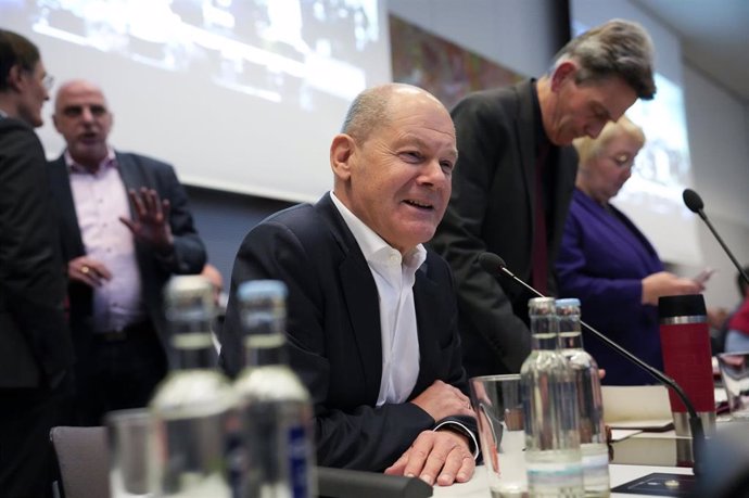 El canciller alemán, Olaf Scholz